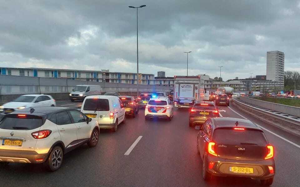 Major Accident on Noord Ring Causes Standstills on Multiple Roads Through Groningen post image