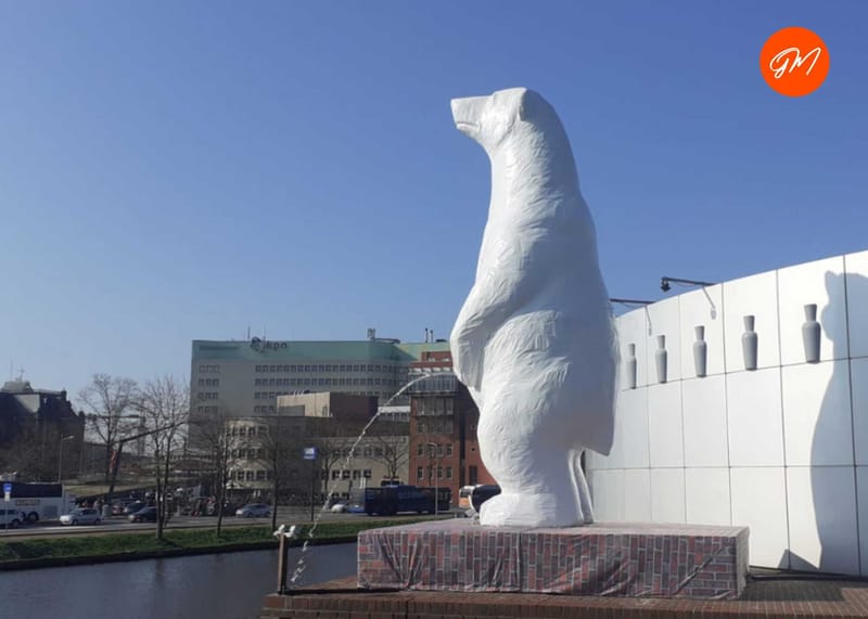 This Polar Bear is Pissing on Groningen post image