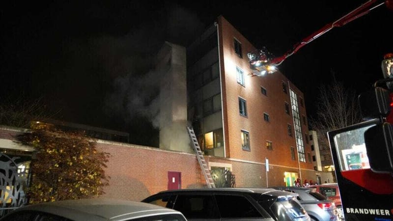 Fire in Groningen Apartment Building Forces Evacuations, Suspect Arrested post image
